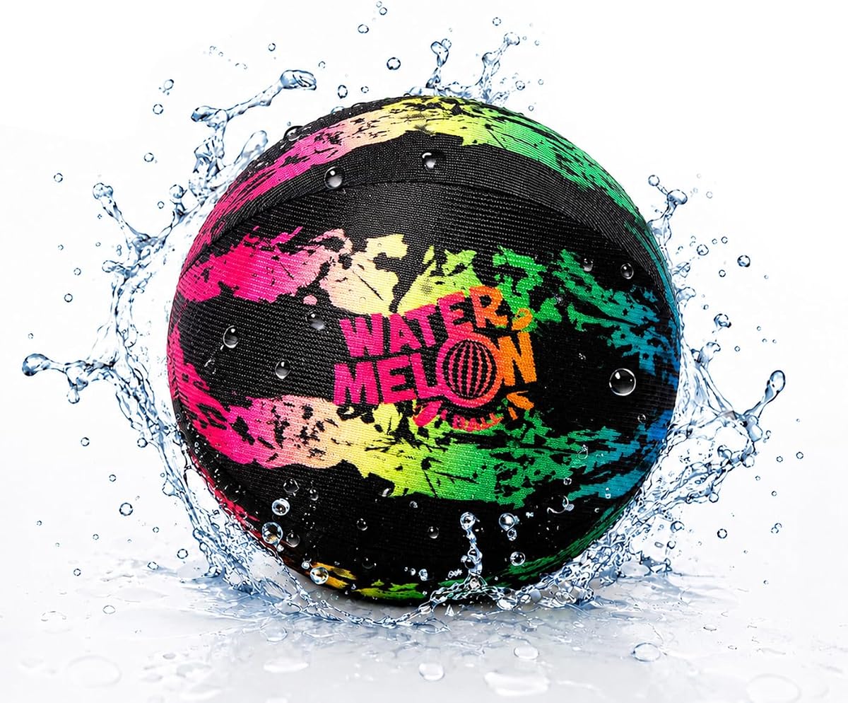 Water Skip Ball 2.2″ Rainbow — water skip balls